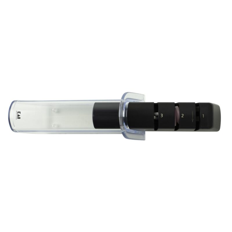 Custom Kai Housewares Diamond & Ceramic Retractable Knife Sharpener