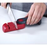 Custom Joseph Joseph Rota Red Folding Knife Sharpener - 3