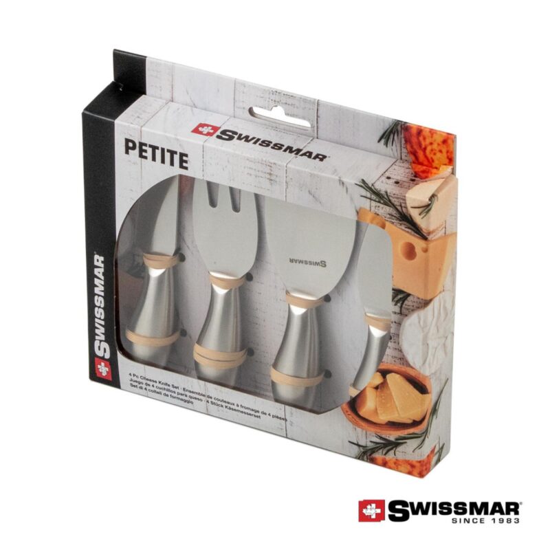 Custom Swissmar® Petite Cheese Knife Set - 4pc - 1