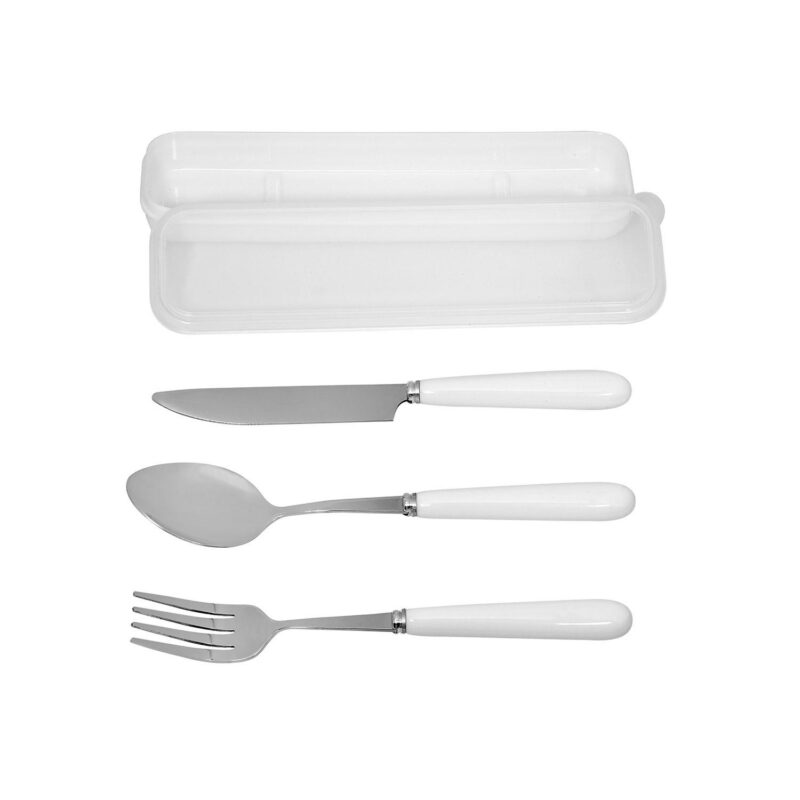Custom Cutlery Set In Plastic Case - 9