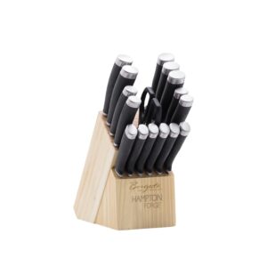 Custom Hampton Forge Epicure 17 Piece Cutlery Block Set
