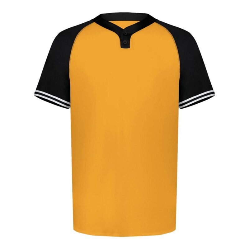 Custom Augusta Sportswear Men's Cutter Henley Jersey - 6905 - 4