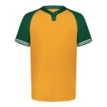 Custom Augusta Sportswear Men's Cutter Henley Jersey - 6905 - 5