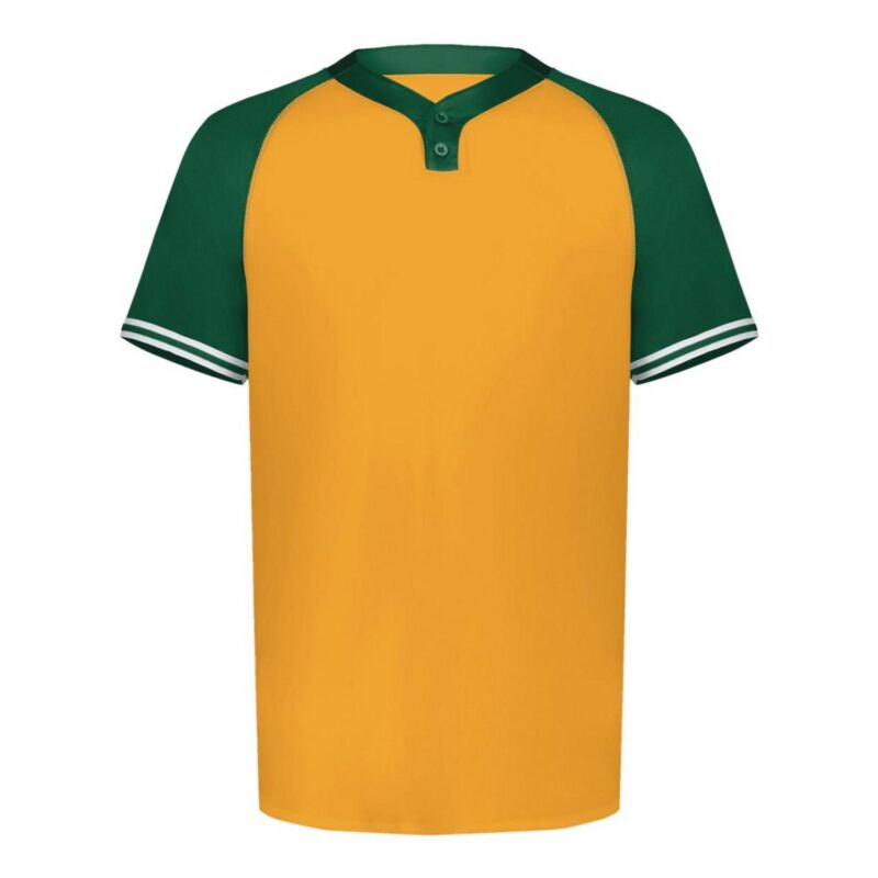 Custom Augusta Sportswear Men's Cutter Henley Jersey - 6905 - 5