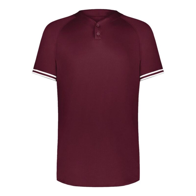 Custom Augusta Sportswear Men's Cutter Henley Jersey - 6905 - 7