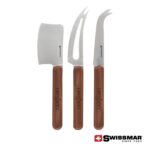Custom Swissmar® Timber Cheese Knife Set