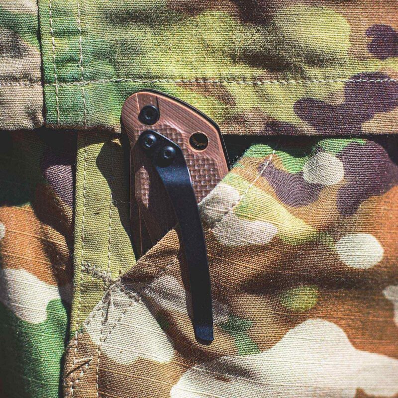 Custom American Buffalo® Desert Scavenger Pocket Knife - 3