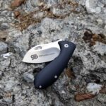 Custom American Buffalo® Elite Folding BB Grunt Knife - Black - 3
