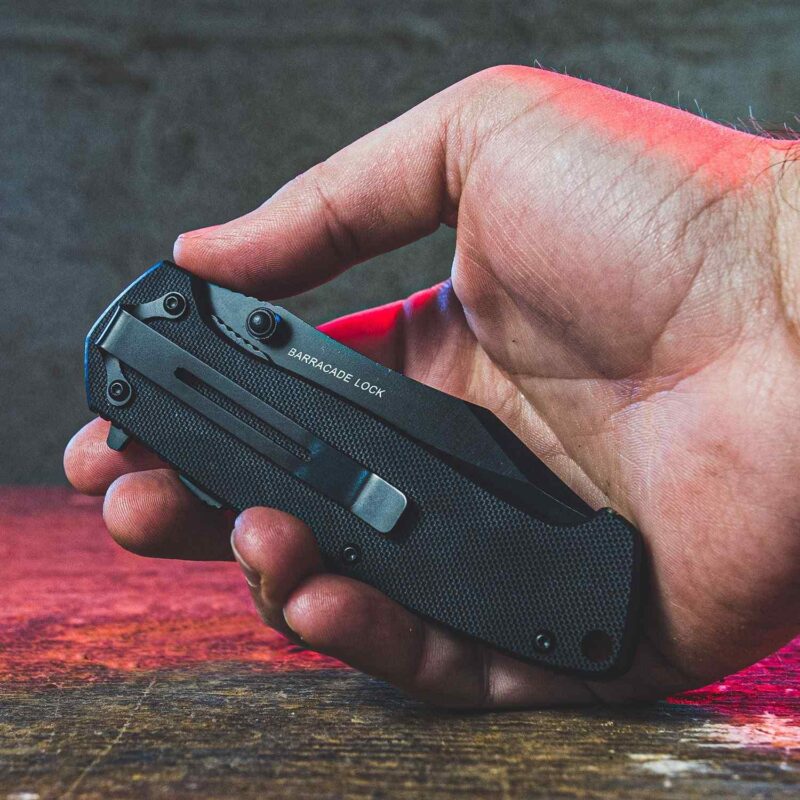 Custom American Buffalo® Night Tracer Assisted Opener Knife - 3