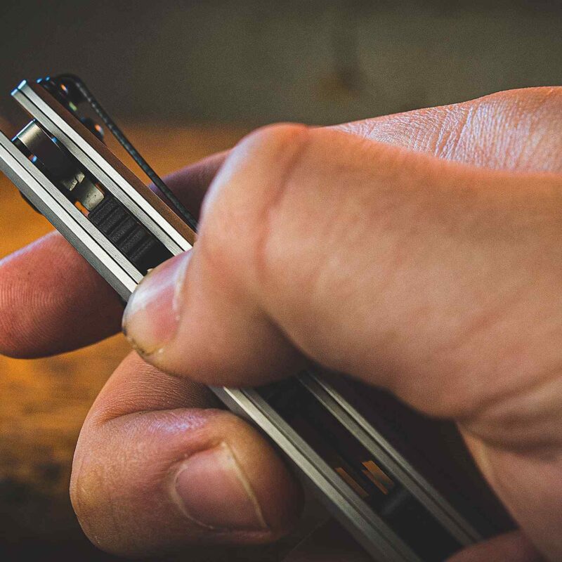 Custom American Buffalo® Scythe Assisted Opener Knife - 3