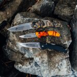 Custom Buck® Bantam™ Bbw Blue Lockback Knife - 1