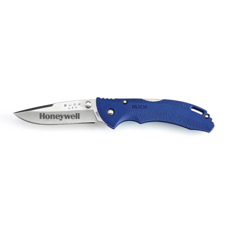 Buck®-Bantam™-Blw-Blue-Lockback-Knife-285RBL Custom Buck® Bantam™ Blw Blue Lockback Knife