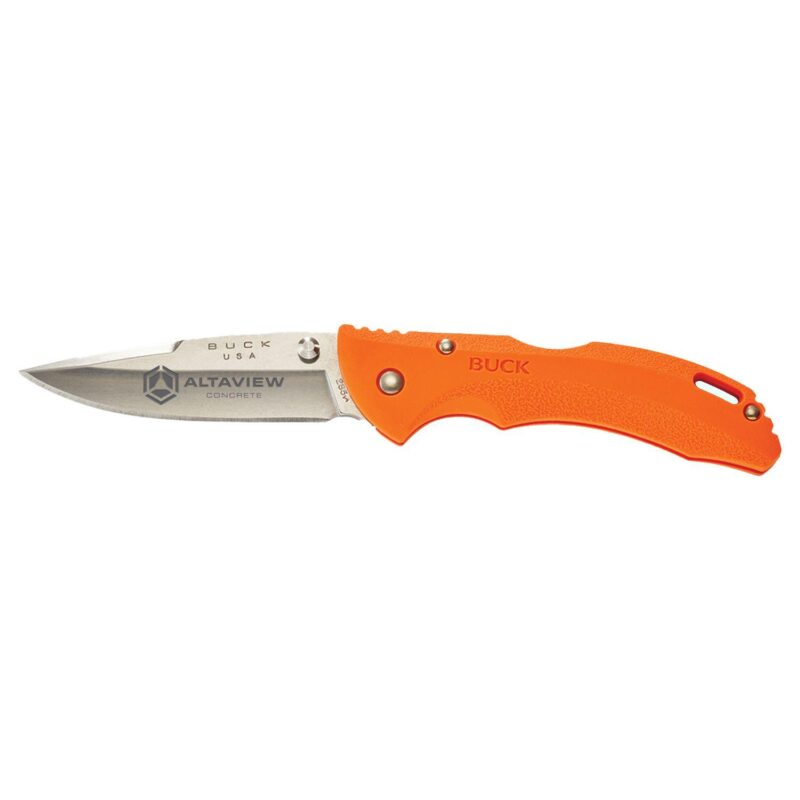 Buck®-Bantam™-Blw-Orange-Lockback-Knife-285OR Custom Buck® Bantam™ Blw Orange Lockback Knife