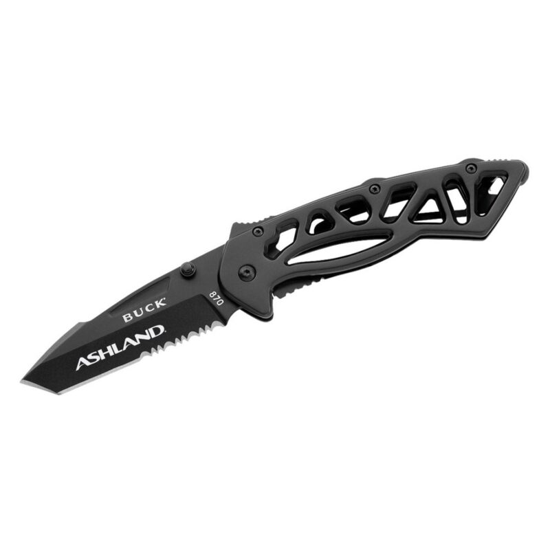 Custom Buck® Black Bones Pocket Knife