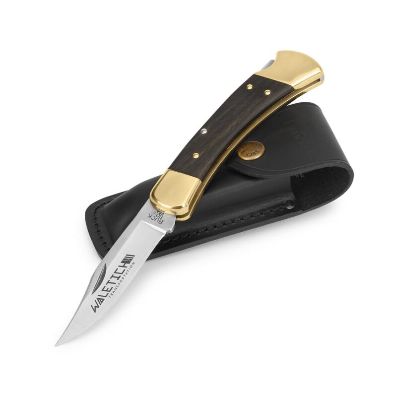 Custom Buck® Folding Hunter Lockback Knife - 1