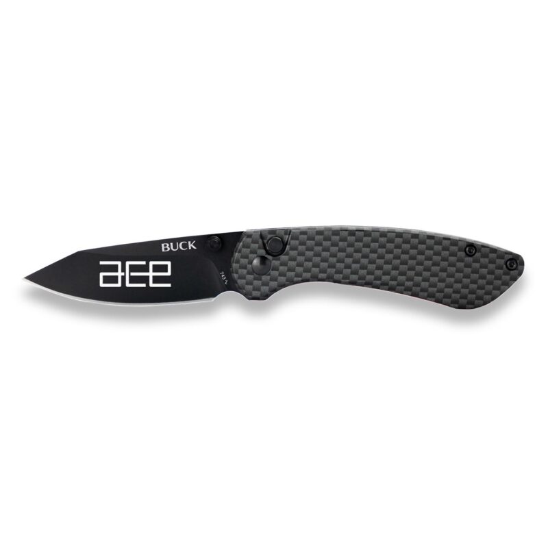Custom Buck® Mini Sovereign Knife Carbon Fiber