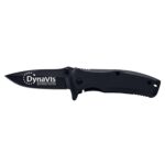 Custom Cedar Creek® Apex Pocket Knife - Black - 1