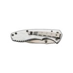 Custom Cedar Creek® Warhawk Pocket Knife - Silver - 1