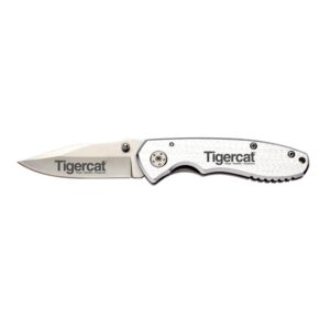 Custom Cedar Creek® Warhawk Pocket Knife - Silver