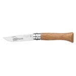 Custom Opinel® No 06 Stainless Steel Folding Knife Oak Wood - 1