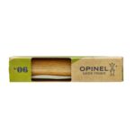 Custom Opinel® No 06 Stainless Steel Folding Knife Oak Wood - 3