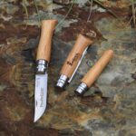Custom Opinel® No 06 Stainless Steel Folding Knife Oak Wood - 5