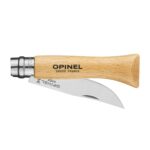 Custom Opinel® No.06 Stainless Steel Folding Knife Beech Wood - 1