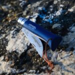 Custom Opinel® No.08 Colorama Stainless Steel Folding Knife With Lanyard - Blue - 1