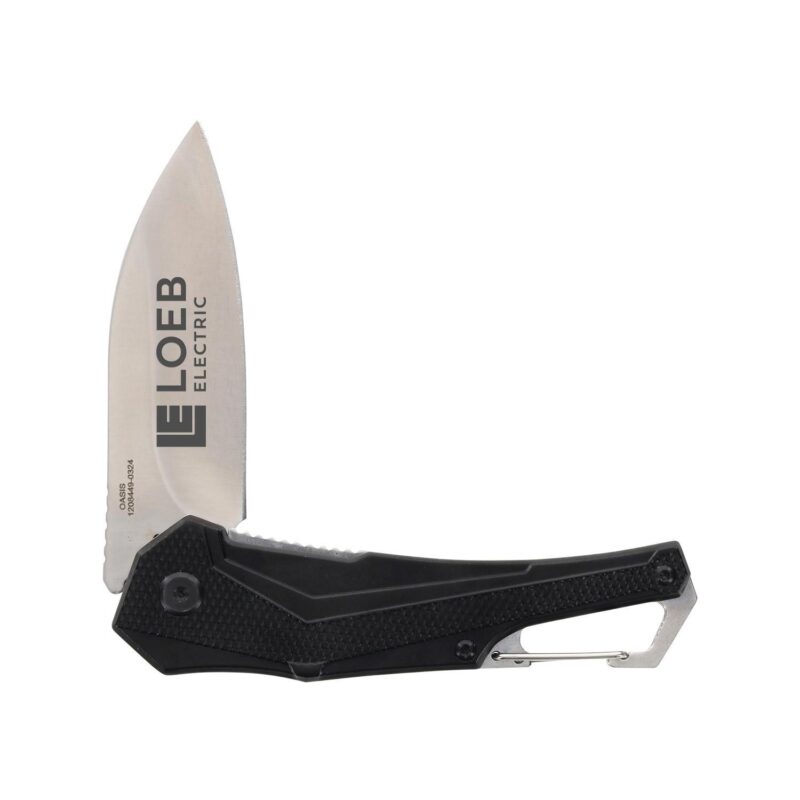 Custom Smith & Wesson® Oasis Carabiner Folding Knife - 3