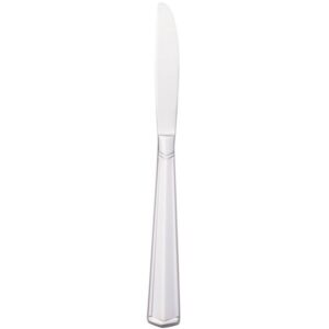 Custom Libbey 146 5502 Vermont 8 1/2" Dinner Knife w/ Fluted Blade