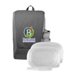 Custom Zippy Cooler Lunch & Cutlery Set - 5