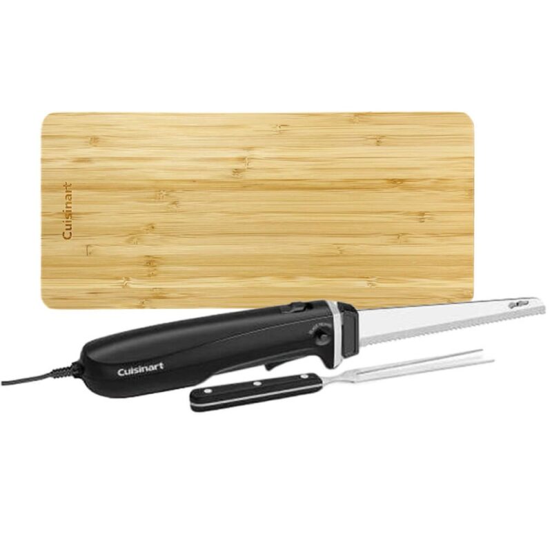 Custom Cuisinart Electric Knife Set with Cutting Board - 1