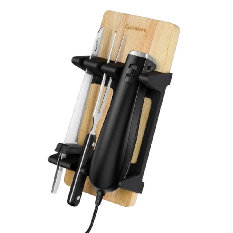 Custom Cuisinart Electric Knife Set with Cutting Board