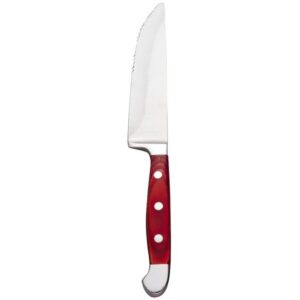 Custom Libbey 200 1522 Jumbo 9 Steak Knife w/ Spanish Wood Handle