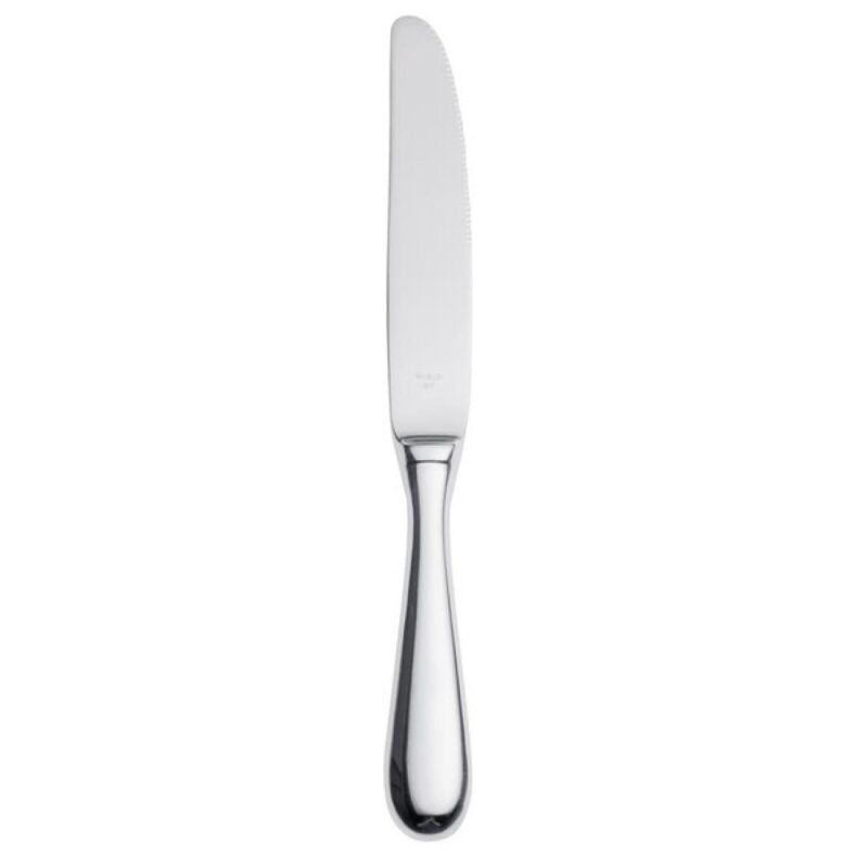 Custom Libbey 213 2702 Baguette 9 3/4" Heavy Fluted Dinner Knife