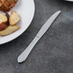 Custom Libbey 239 5762 Antique 8 5/8" Heavy Fluted Steak Knife - 1