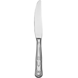 Custom Libbey 244 2702 Kings 9 5/8" Dinner Knife w/ Fluted Blade
