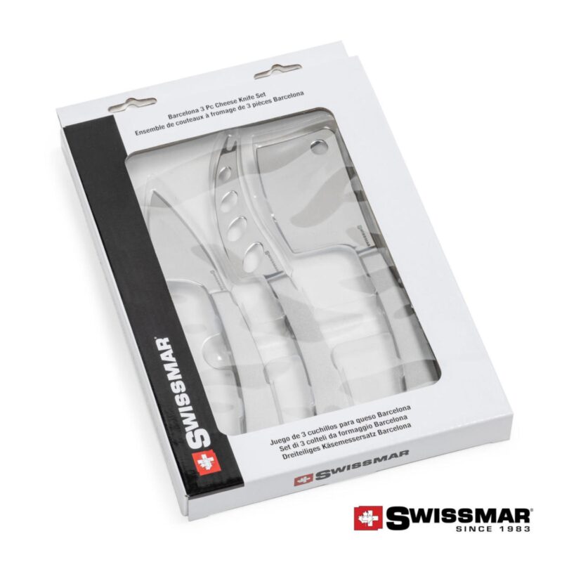 Custom Swissmar Barcelona 3 Pc Cheese Knife Set - 1