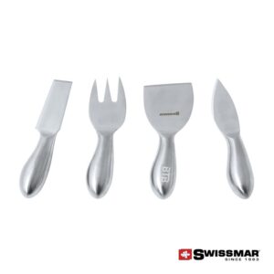 Custom Swissmar Petite Cheese Knife Set - 4pc