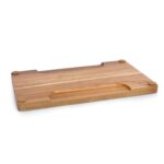 Custom Ventana - Tempered Glass and Acacia Cheese Board and Knife Set - 5